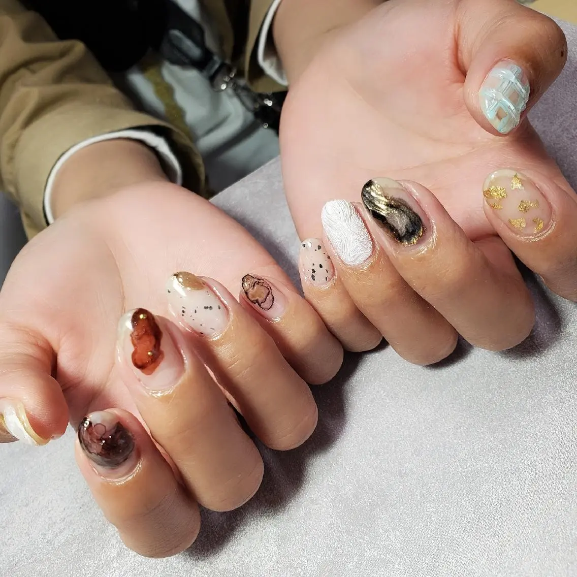 ネイル ハンドネイル フットネイル eve nailのネイルデザイン