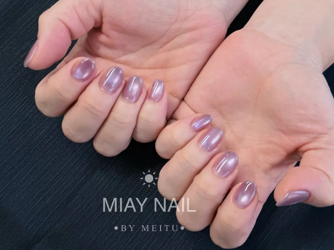 ネイル ハンドネイル 💜MIYA nail鶴見店のネイルデザイン