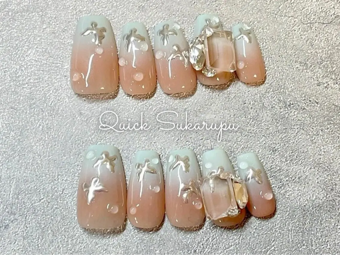 ネイル ハンドネイル Quick Sukarupu新宿のネイルデザイン