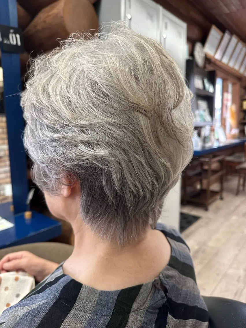 ショート パーマ 🌻リンクスハート 島岡 茉生🌻🌼のヘアスタイル