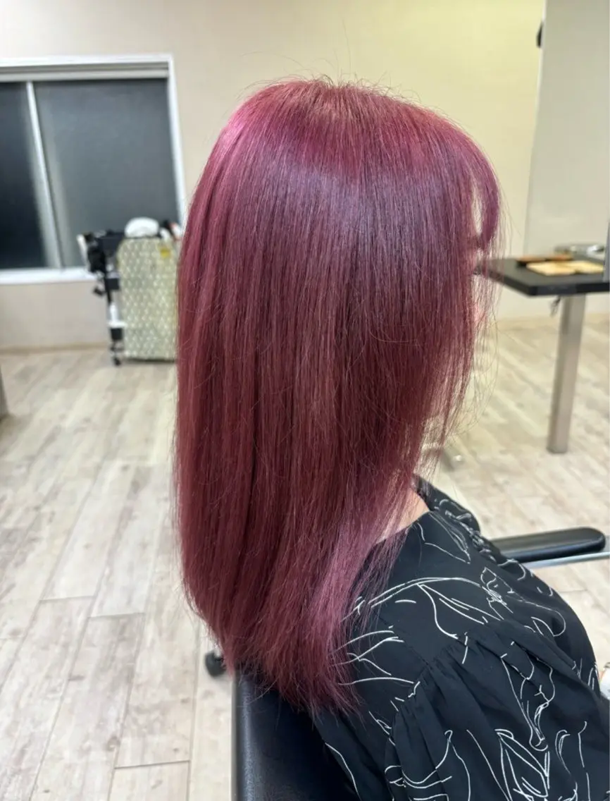 カラー ヘアカラー 新井 勢のヘアスタイル