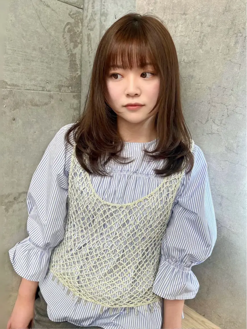 カラー ブラウンカラー モカブラウン その他 山口 颯太のヘアスタイル