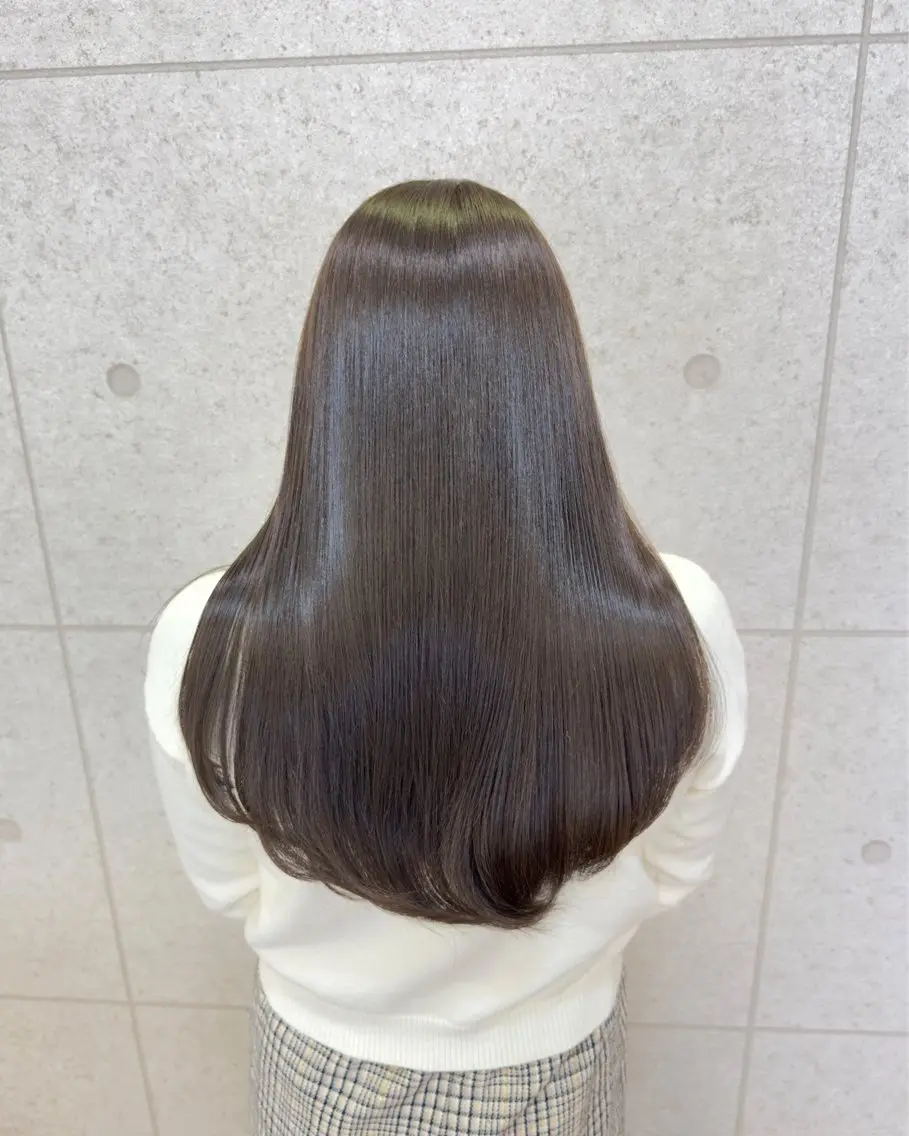 セミロング ヘアカラー トリートメント Hip's eyes 大宮のヘアスタイル