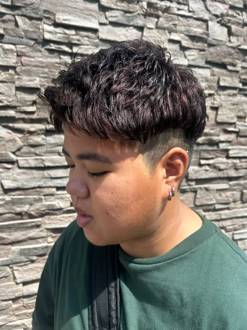 ショート カラー メンズ 永縄 ゆい真のヘアスタイル
