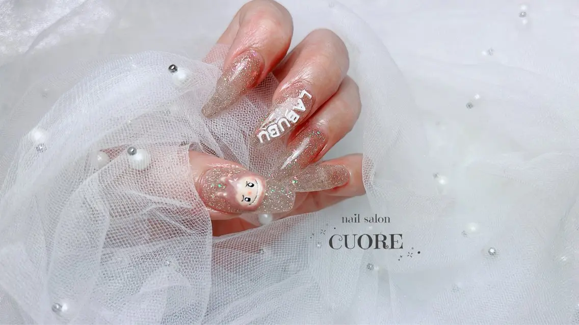 ネイル アートネイル フラッシュネイル ハンドネイル nail salon CUOREのネイルデザイン