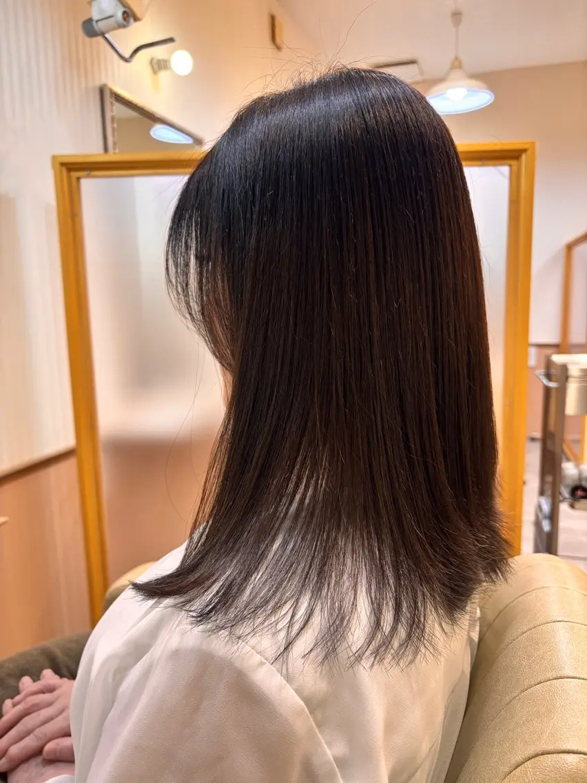 ロング 山田 愛のヘアスタイル