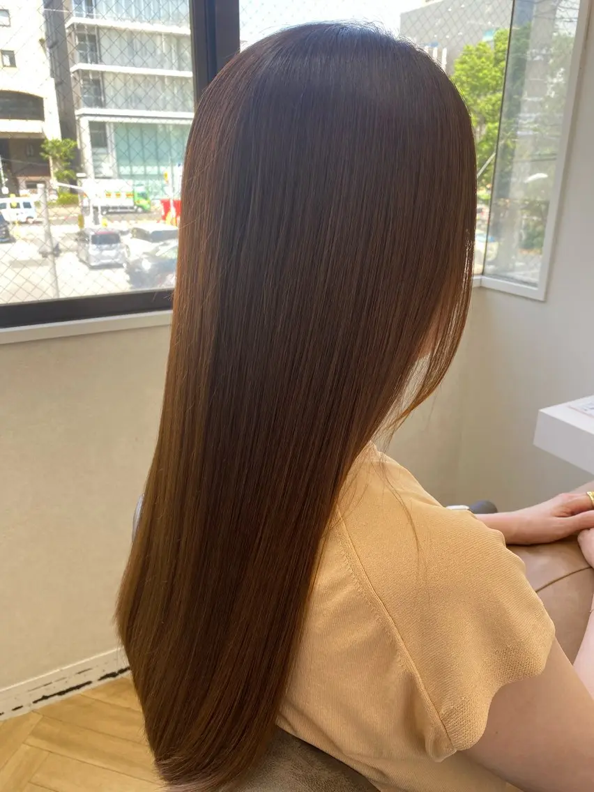 カット &髪質改善縮毛矯正の写真