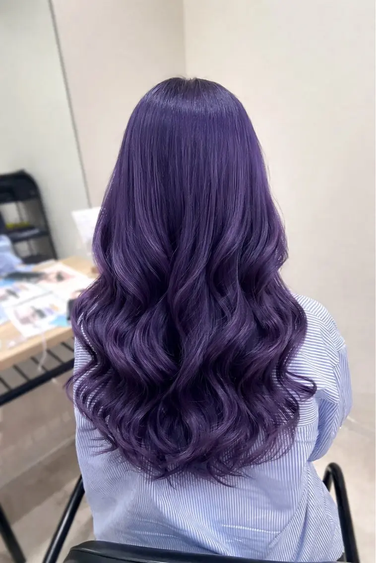 カラー ヘアカラー ♡韓国ハイトーンモテ カラー🧡ᩚMIKUのヘアスタイル