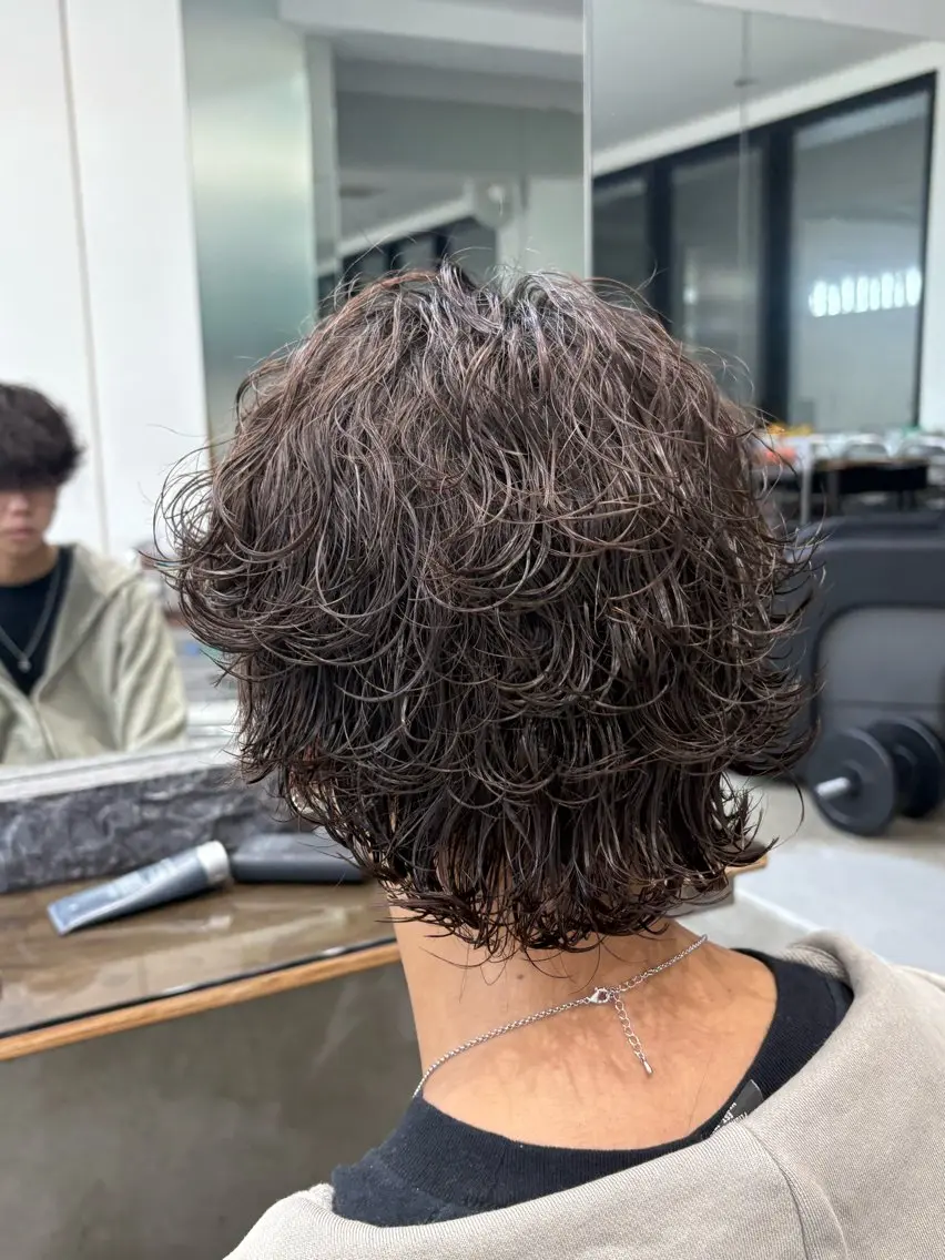 パーマ メンズ fifth 武正 琉生のヘアスタイル