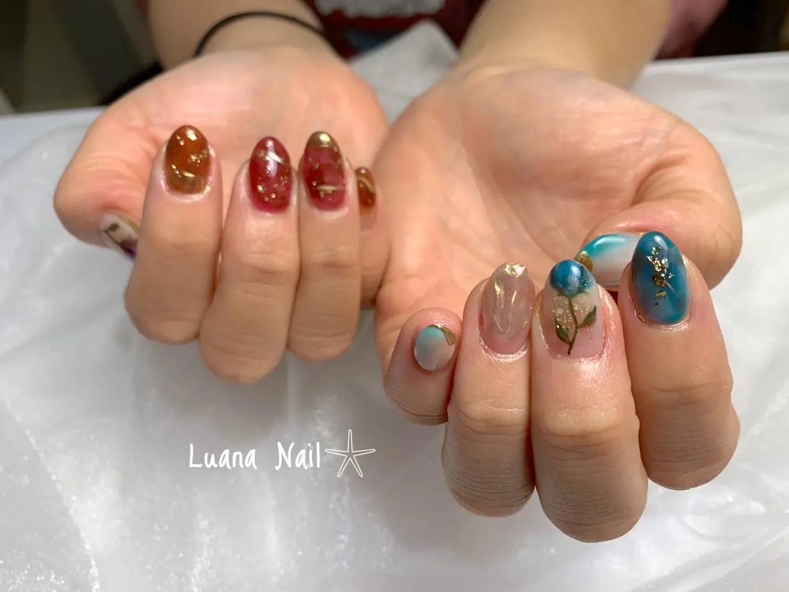 ネイル ハンドネイル BeauJu by Luana Nailのネイルデザイン