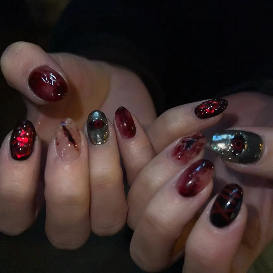 ネイル ハンドネイル 🪐富島彩夏 /海外nail🪐のネイルデザイン