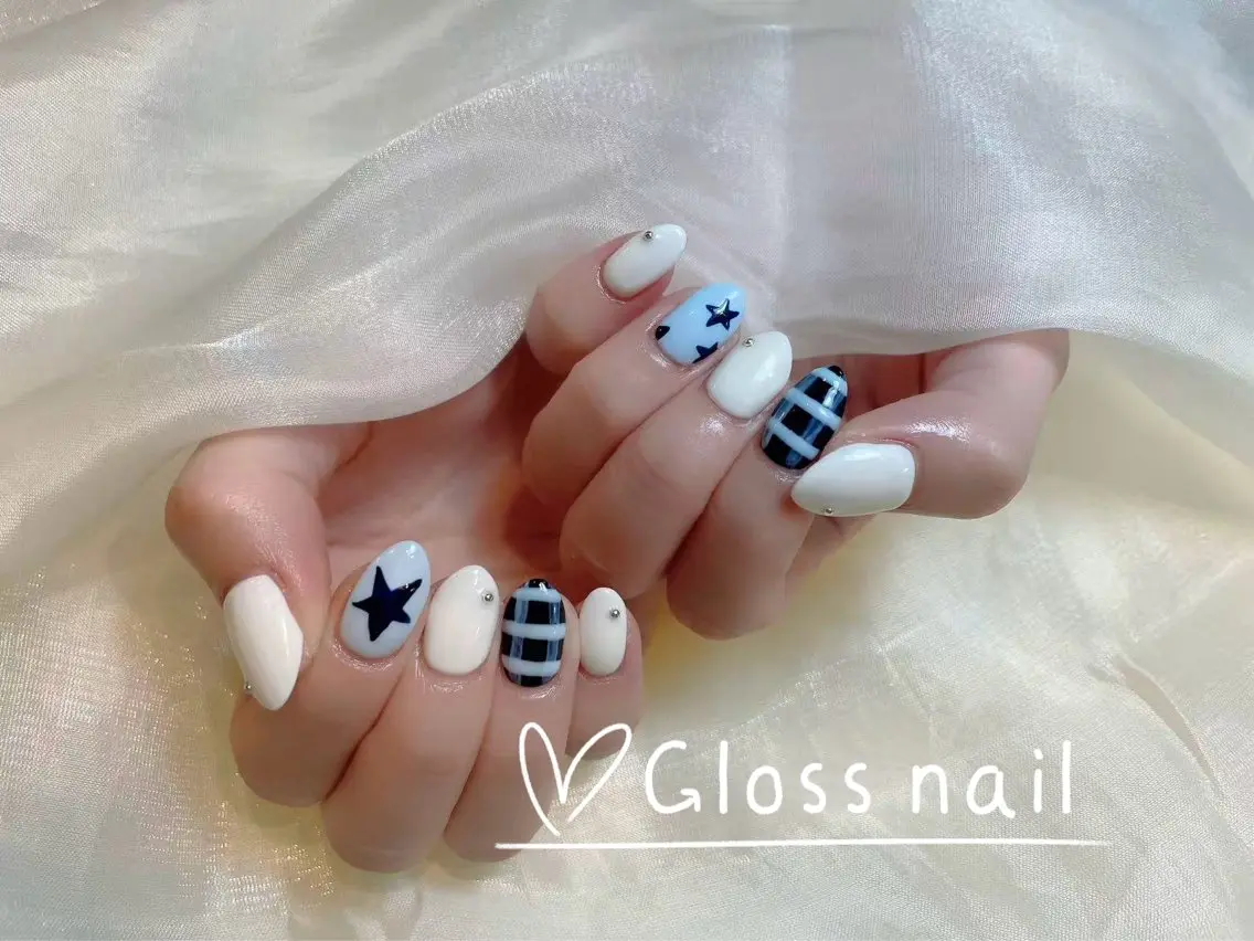 ネイル miho🍎 Gloss nailのネイルデザイン