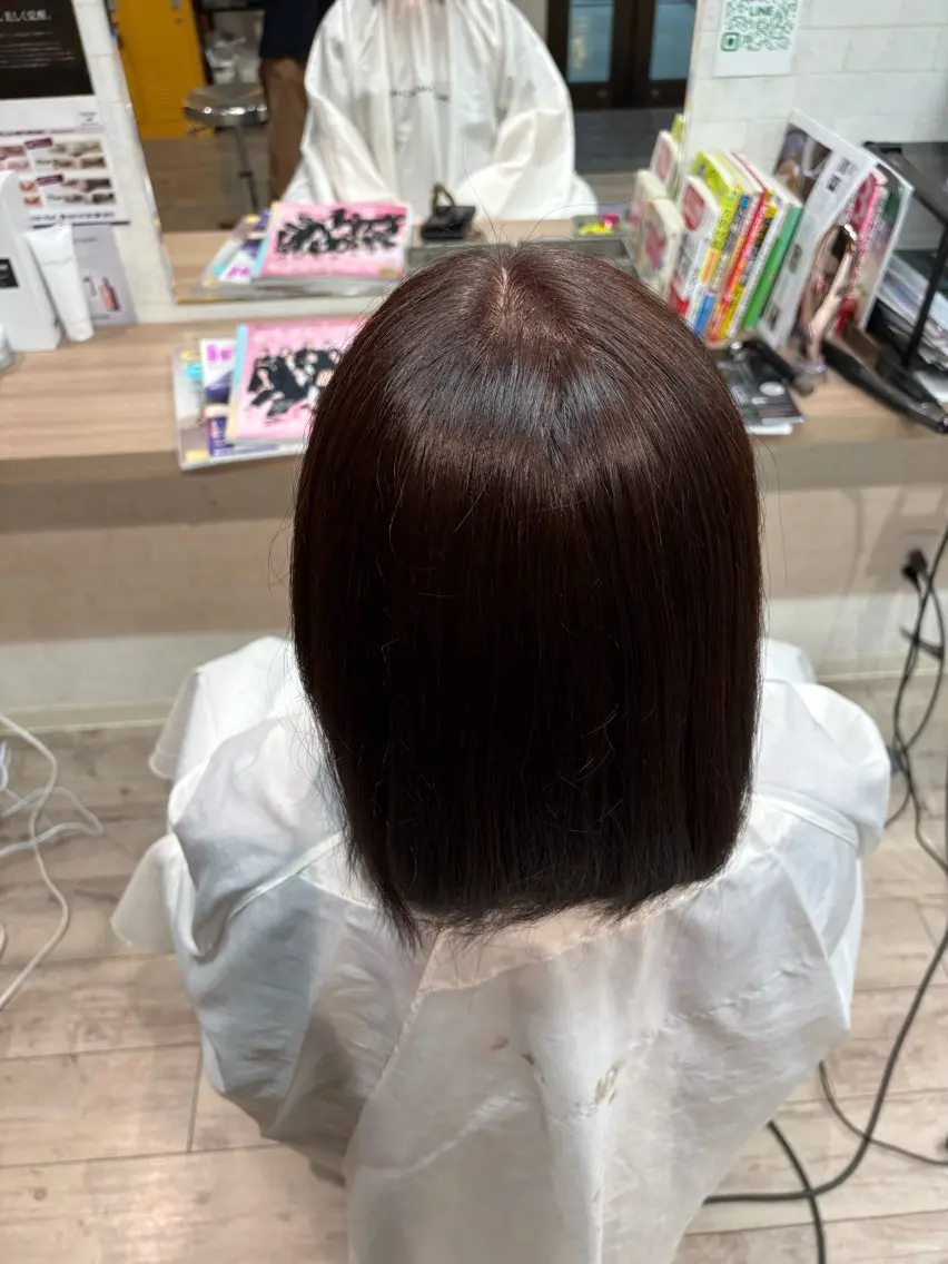 ミディアム カラー 坂井 龍二/コアファーストのヘアスタイル