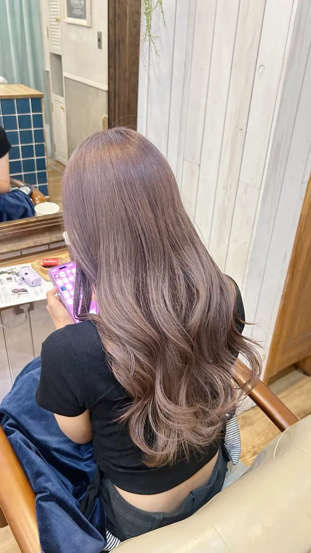 ロング 🦋韓国風レイヤー 🦋AYANE⁎⁺˳のヘアスタイル