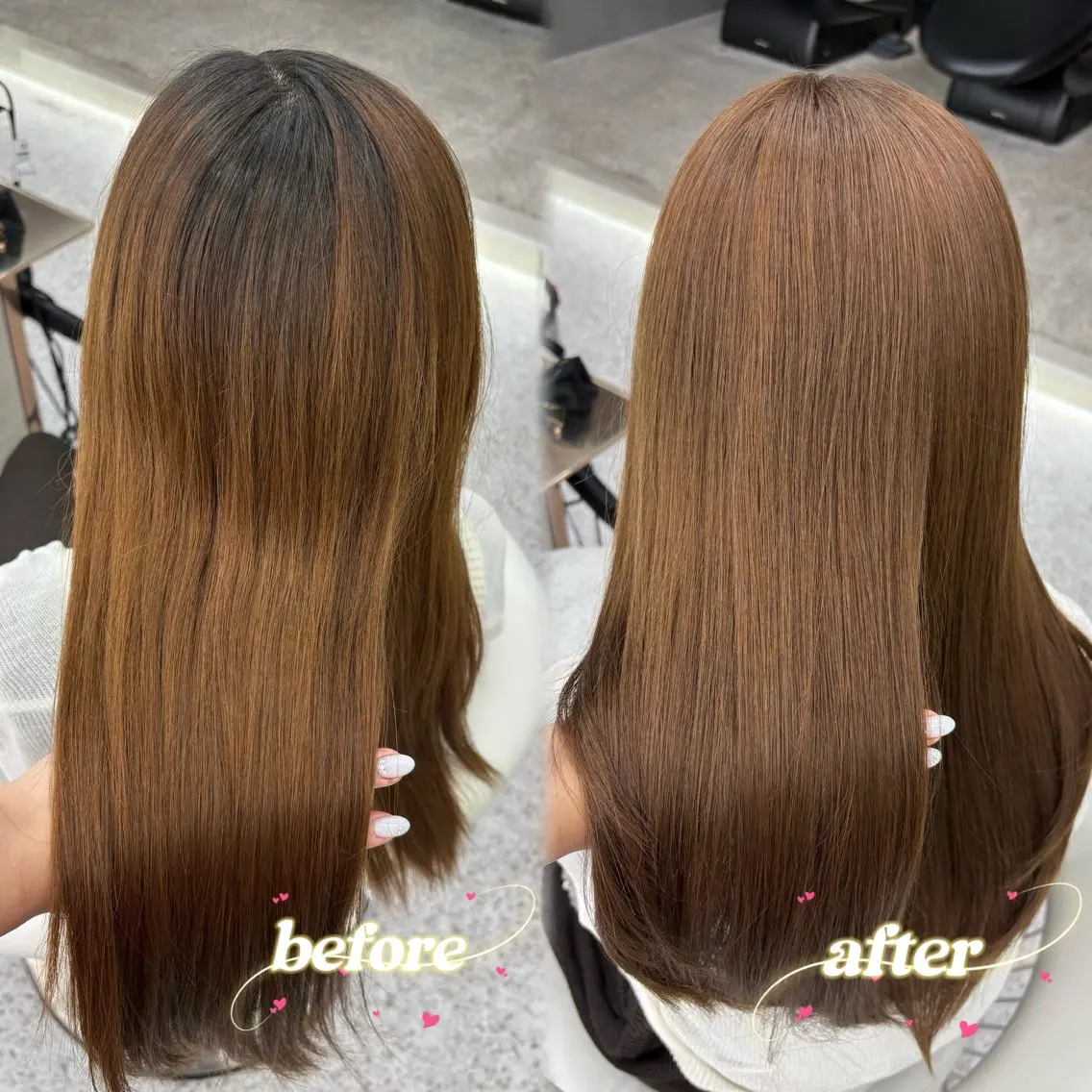 カラー ベージュカラー ブリーチ ダブルカラー イルミナカラー ミルクティーベージュ カット ヘアカラー トリートメント ブリーチなしベージュ 🤎kotomiのヘアスタイル