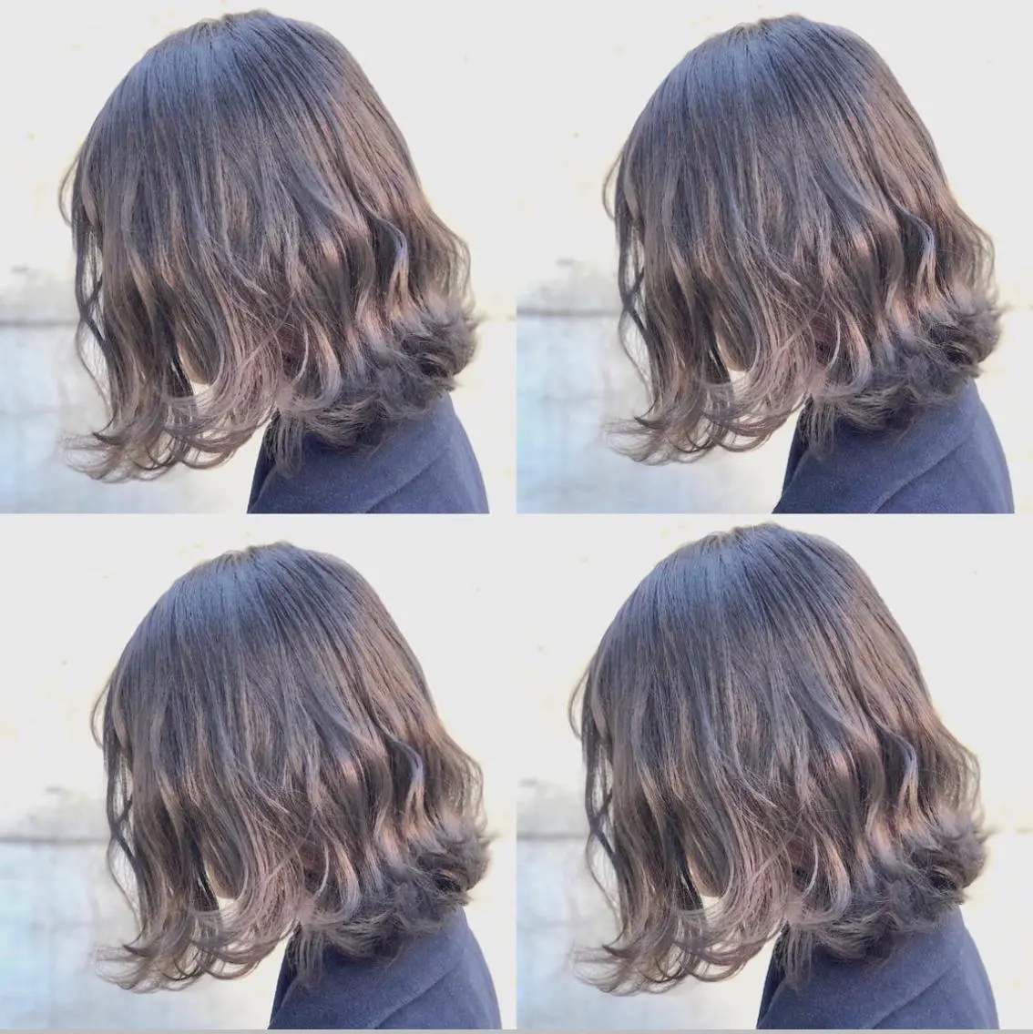 ミディアム カラー ヘアアレンジ アッシュ ブリーチ ブロンド ブルーカラー ブルージュ メンズスタイル ly本厚木のヘアスタイル