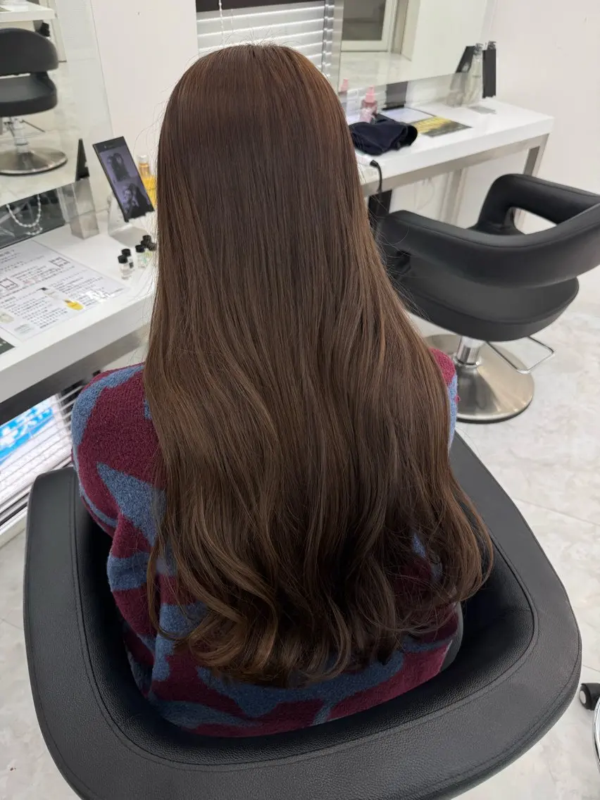 カラー noa🎀美髪縮毛/ 透明感カラーのヘアスタイル
