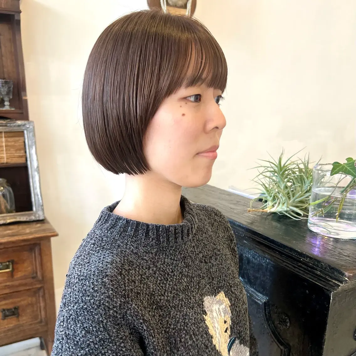 ショート カラー カット ヘアカラー 金城 愛海のヘアスタイル