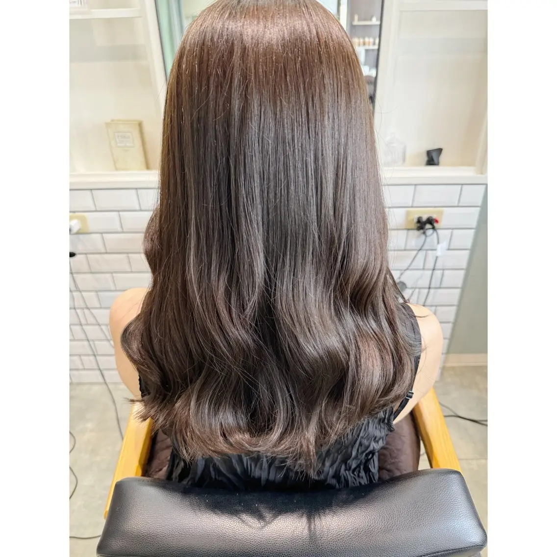 ミディアム カラー 透明感カラー LINKLINK Honokaのヘアスタイル