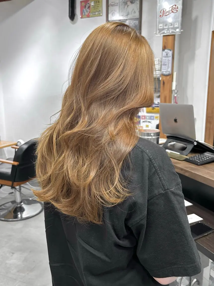 【ブリーチなしダブルカラー】カット＋透明感ダブルカラー💎の写真