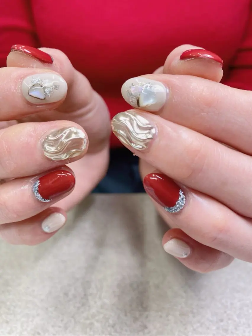 ネイル ハンドネイル 錦糸町 mi_nailのネイルデザイン