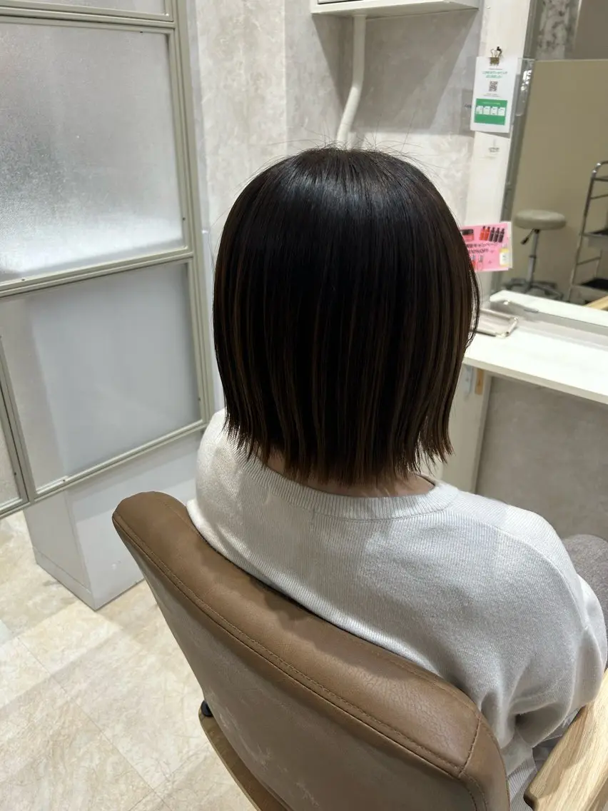 ショート カット トリートメント ヘアセット 💙まこと💙艶 カラー(Rico)のヘアスタイル