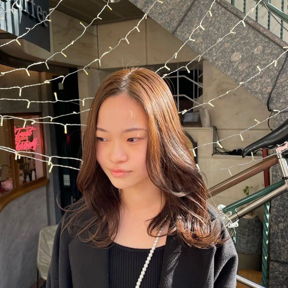カラー ヘアカラー 恵比寿 艶暗髪 🎀Naokoのヘアスタイル