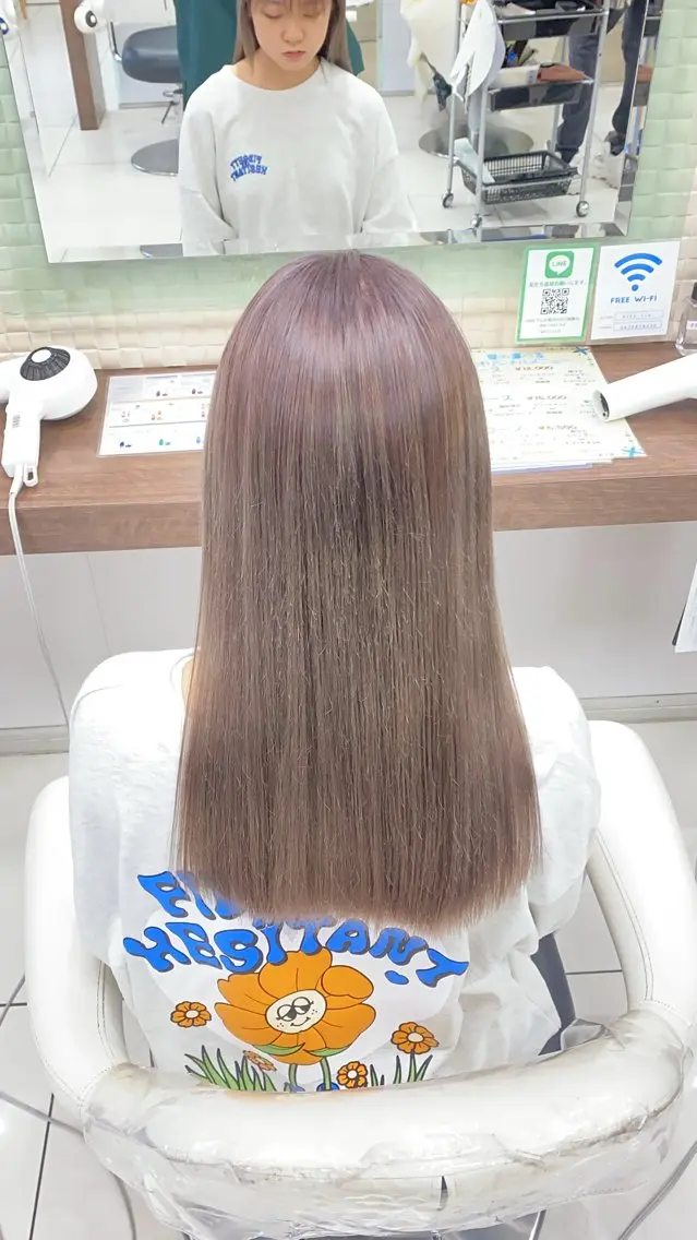 ミディアム カット ヘアカラー トリートメント 髪質改善カラー/店長 宮内秀峰のその他イメージ