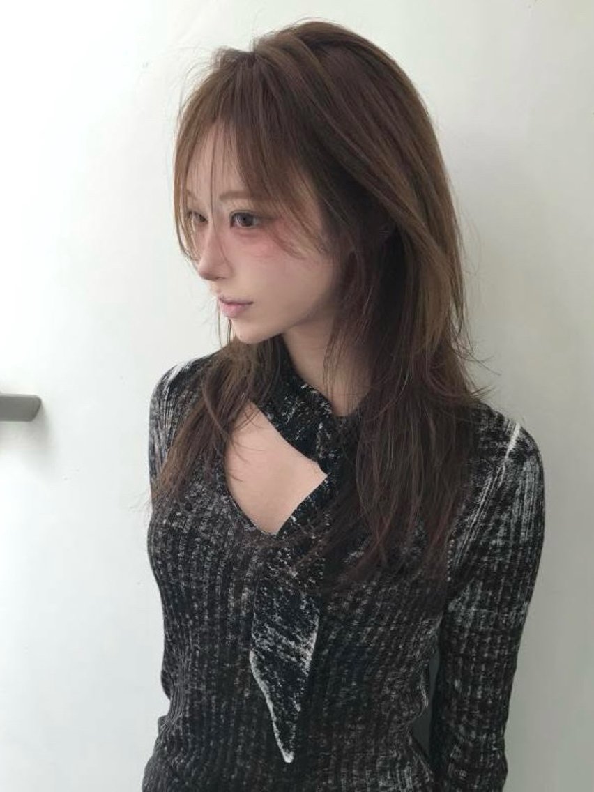ロング カラー レイヤーカット レイヤーカット kakeruのヘアスタイル