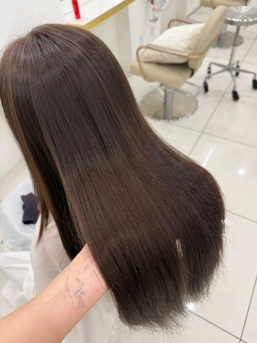 ロング 髪質改善 縮毛矯正 縮毛矯正 MAEUL 【マウル】栄のヘアスタイル