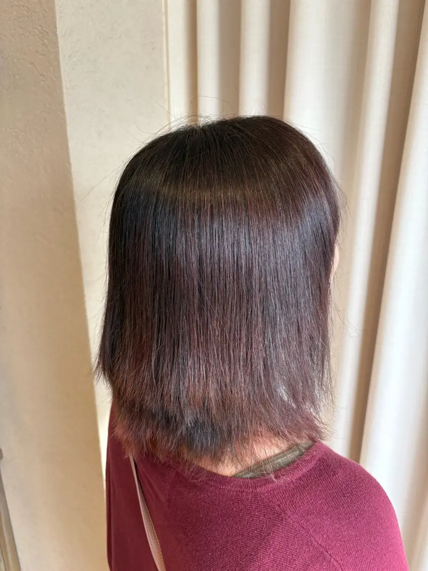 カラー レッドカラー ヘアカラー あそう りゅうやのヘアスタイル