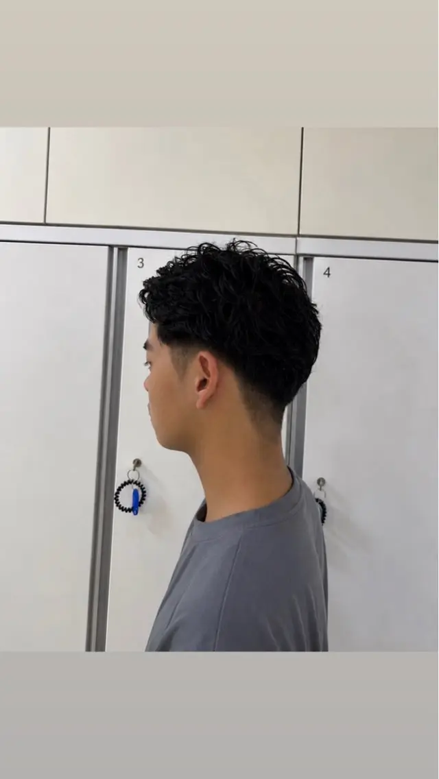 メンズ カット 横田 芳のヘアスタイル