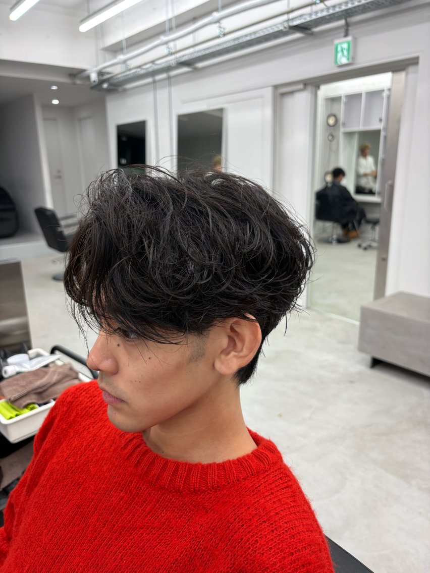 パーマ メンズ メンズパーマ パーマ メンズパーマ特化 sayoのヘアスタイル
