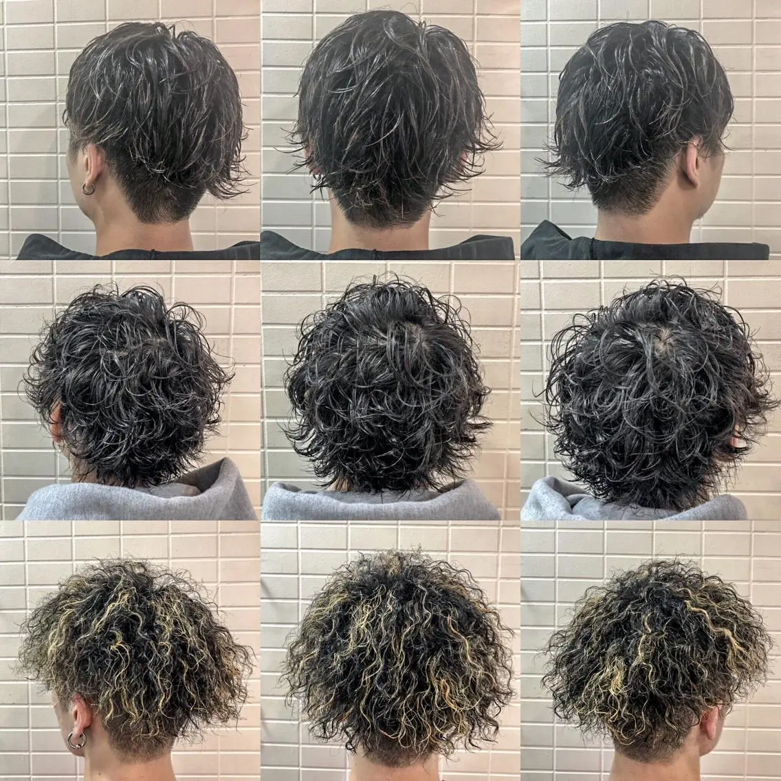 ショート カラー パーマ メンズ 看板犬がお出迎え◎ 初めてでも安心◎のヘアスタイル