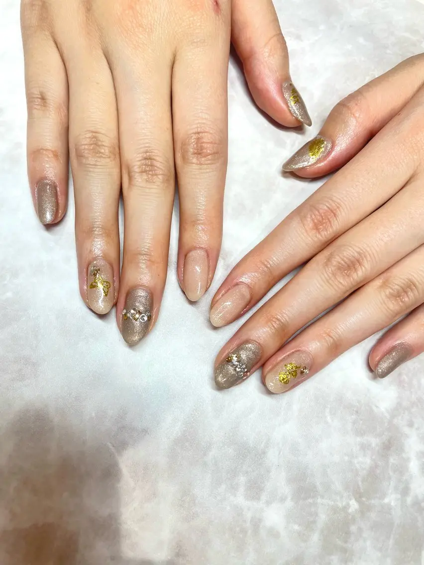 ネイル 春ネイル ハンドネイル Beautiful Meかえでのネイルデザイン