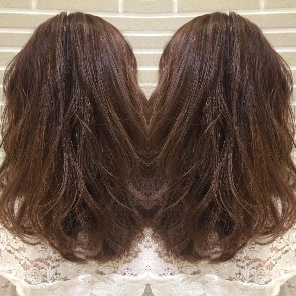 
![セミロング カラー パーマ ヘアアレンジ カット ヘアカラー トリートメント 山北 咲子のヘアスタイル