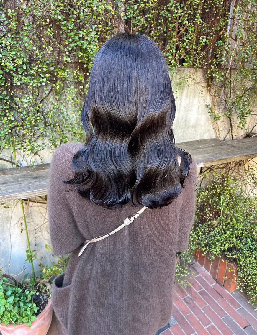 ミディアム カラー ヘアカラー トリートメント 🫧透明感カラー/ Ami🫧のヘアスタイル