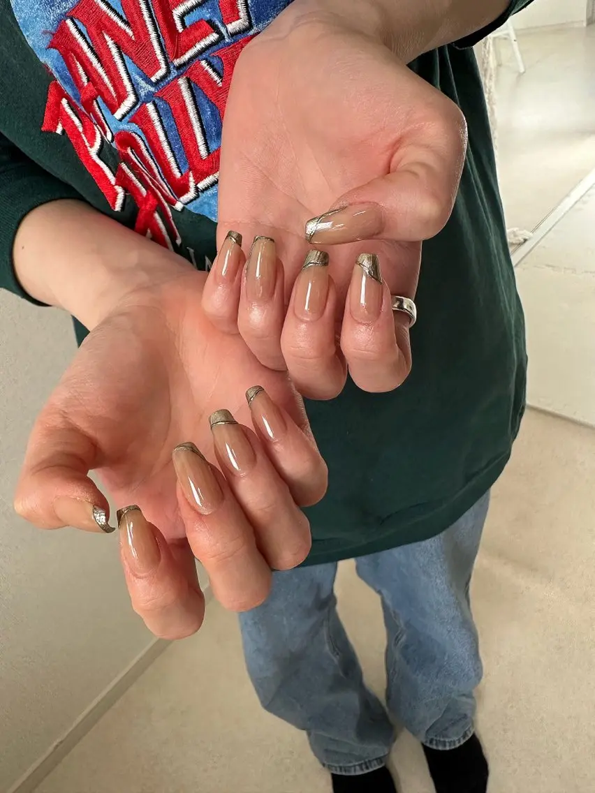 ミディアム 🦋Nail Amo🦋のネイルデザイン