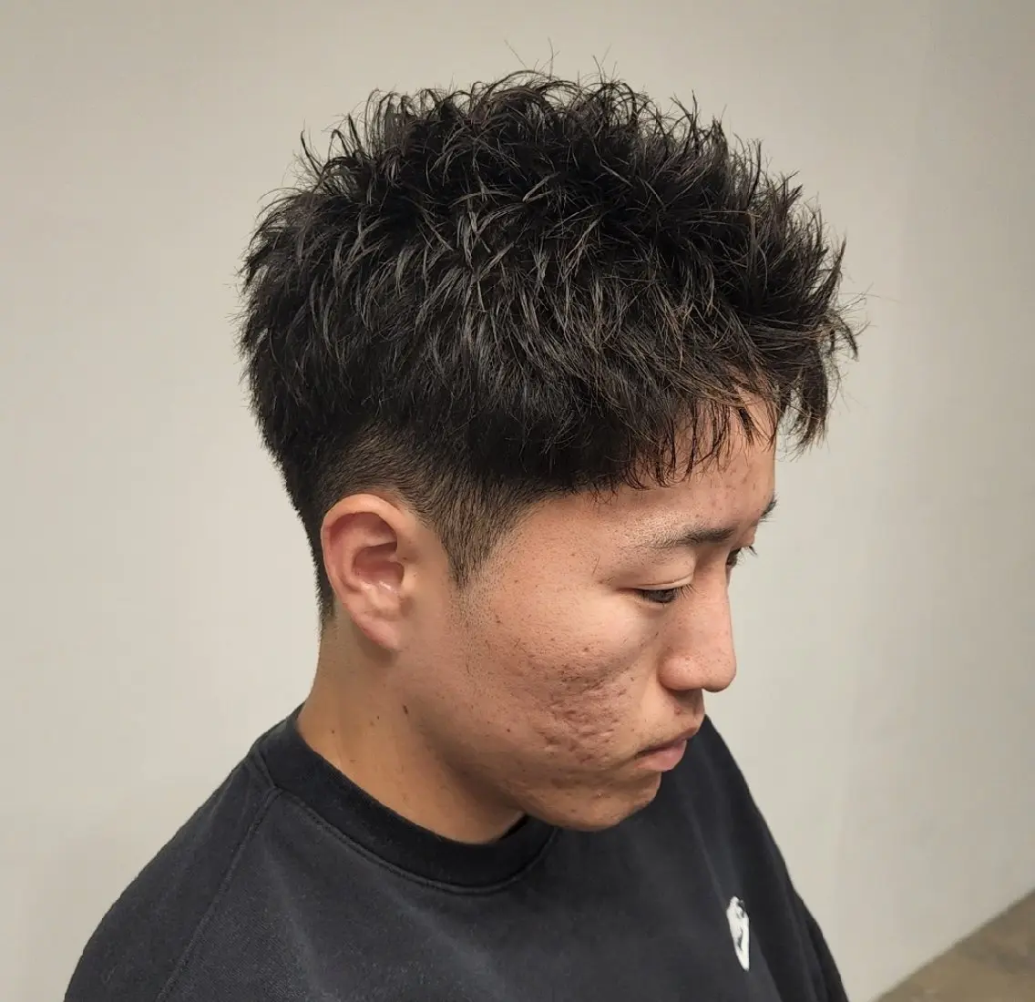 ショート メンズ パーマ 【イケメン風パーマ】 SHOFYのヘアスタイル