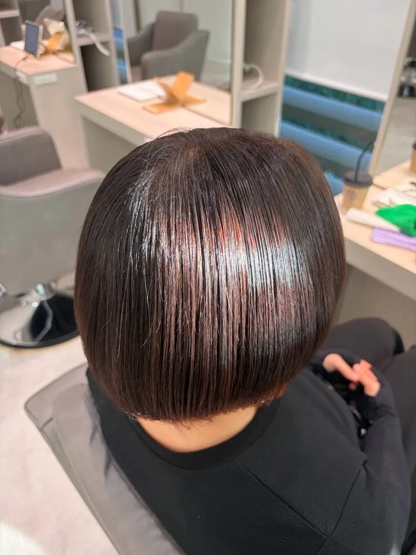 🌟平日限定🌟白髪染め+プレミアムトリートメント🫧 ͛.*の写真