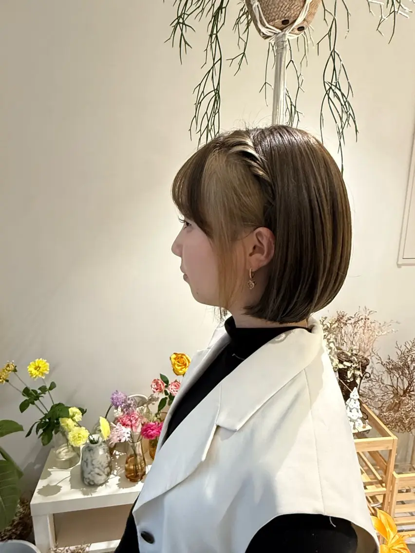 フェイスフレーミング(ケアブリーチ込)+COTAトリートメント+長さ料金土日祝 +1100🫧の写真