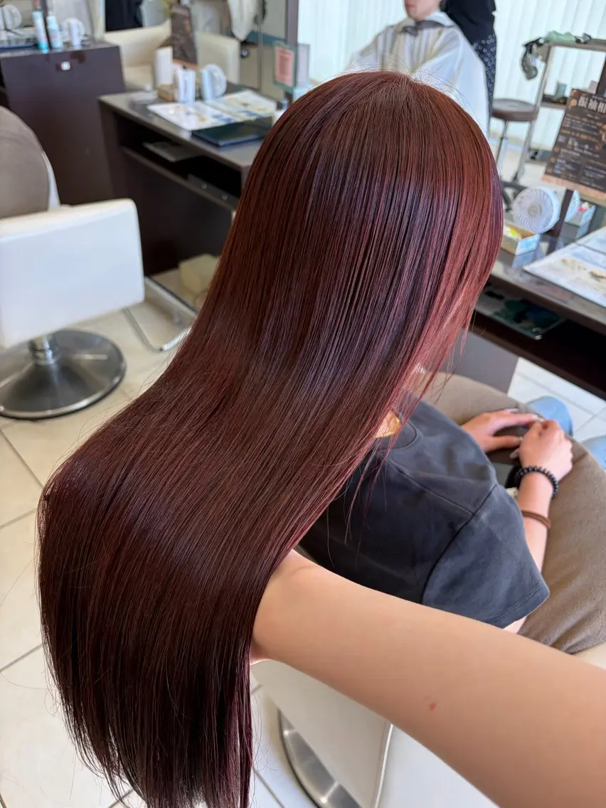 ロング カラー 💎ツヤ髪× 透明感カラー Rioのヘアスタイル