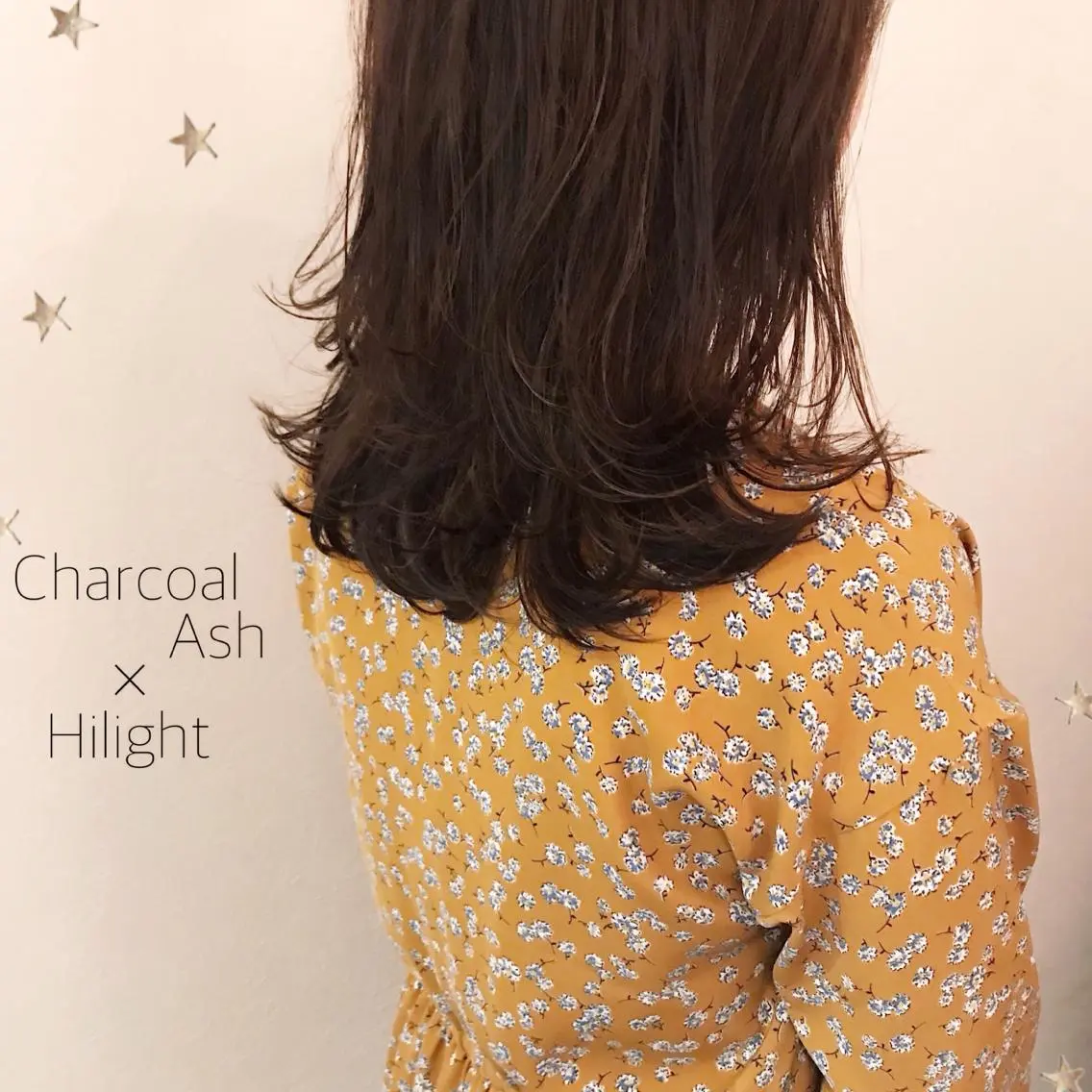 セミロング カラー 市川 千夏のヘアスタイル
