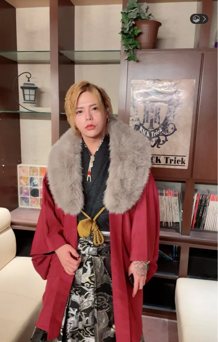 メンズ セット&メイク RICK trickのヘアスタイル