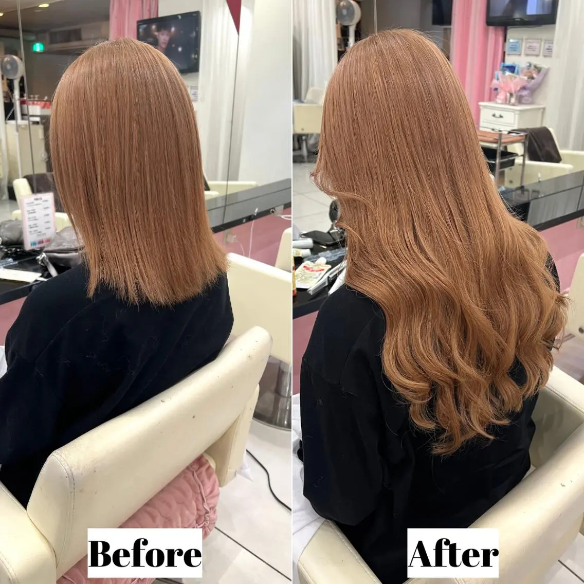 ロング エクステ SEASON 大阪梅田駅徒歩7分のヘアスタイル