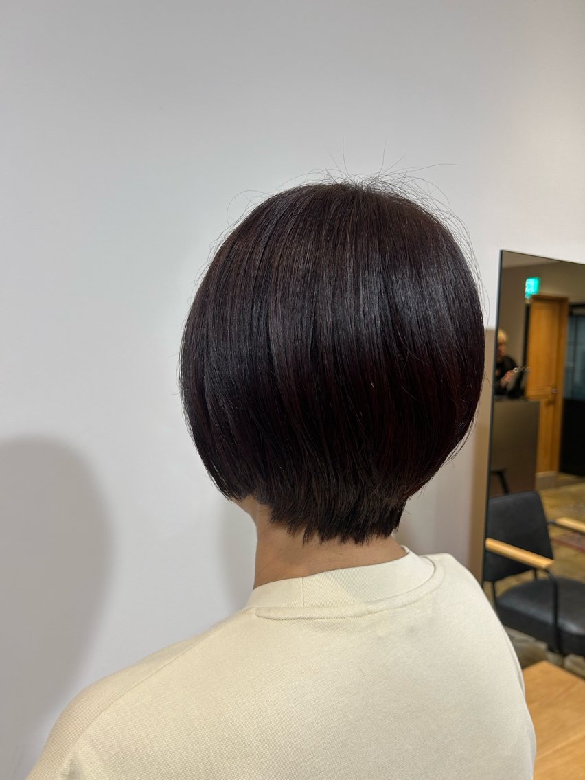 ショート カット 中西 美聖のヘアスタイル
