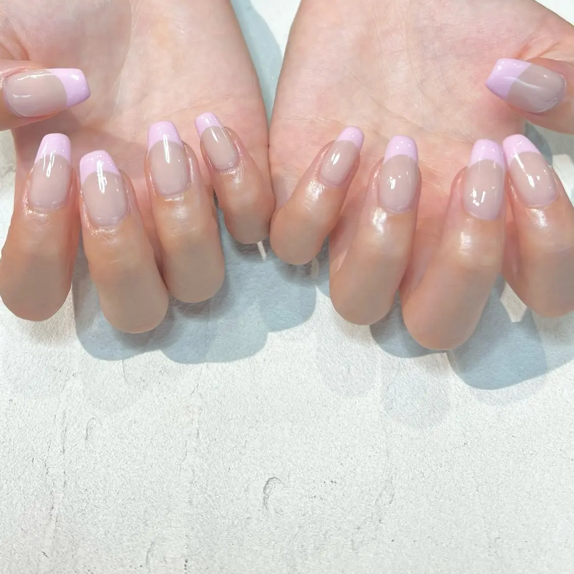 【 H a n d 】フレンチネイル(オフ込み) ¥5830の写真