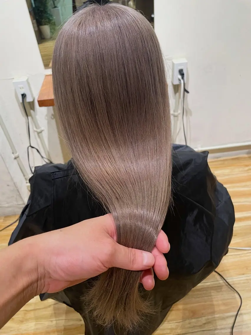 ✨カット＋フルカラー＋縮毛矯正＋トリートメント✨の写真