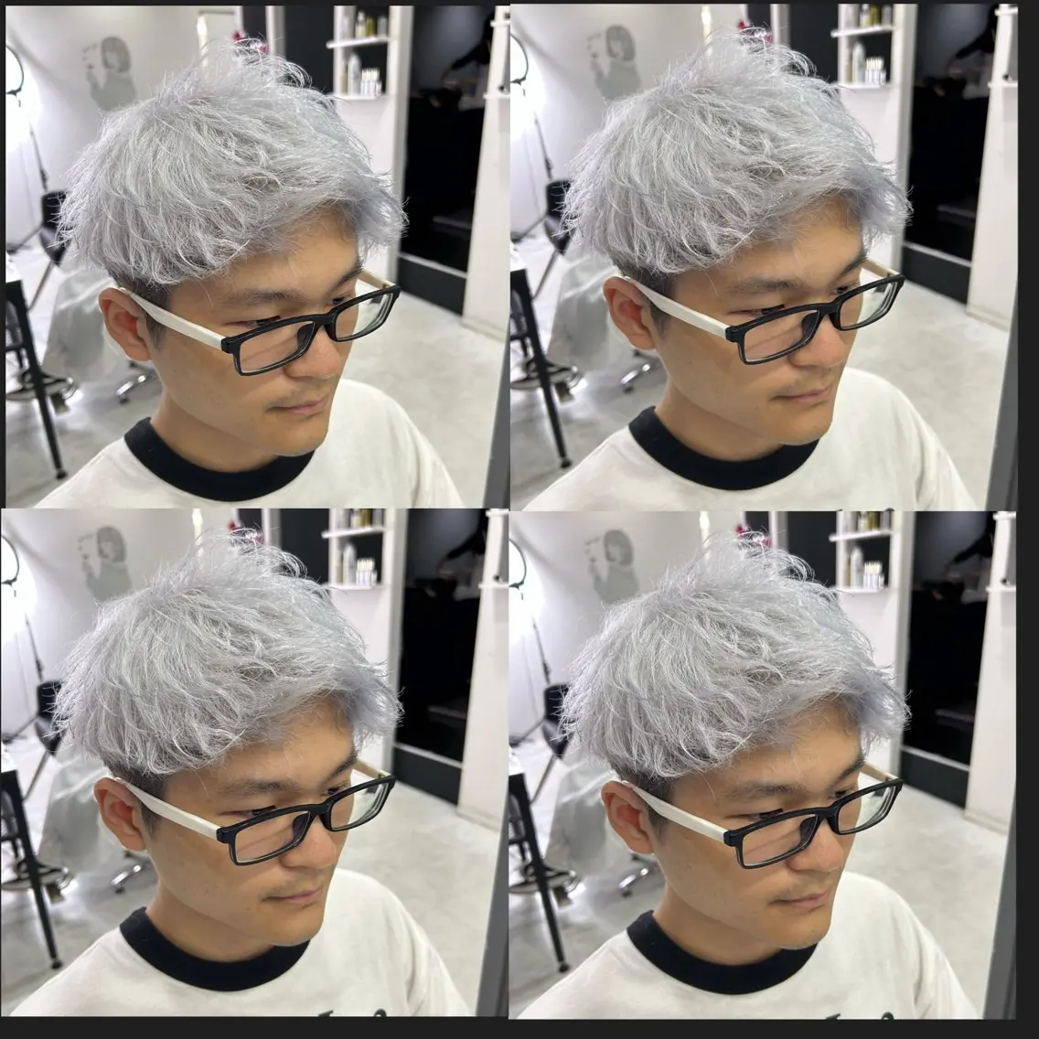 ショート 🔥メンズパーマ 特化 渡辺一翔のヘアスタイル