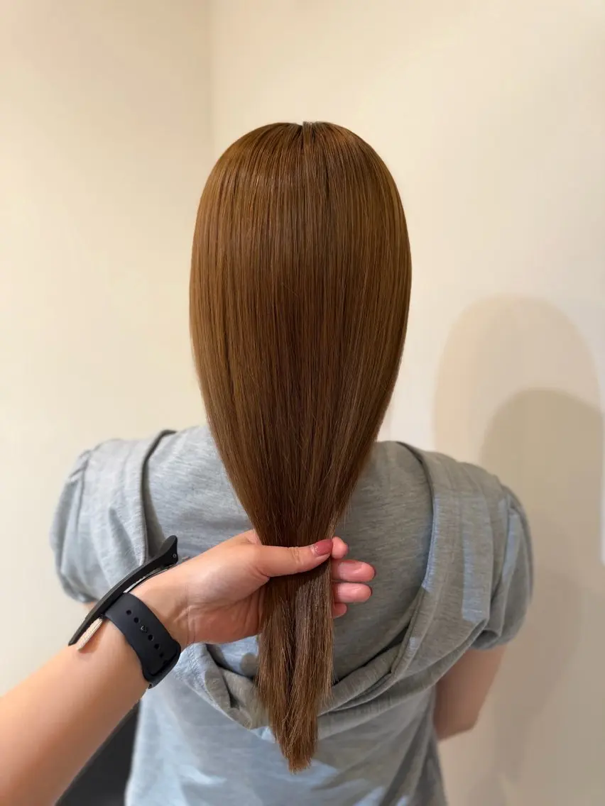 カラー カット ヘアカラー トリートメント ヘッドスパ 💇🏻♀️結/ 川崎美容師のヘアスタイル
